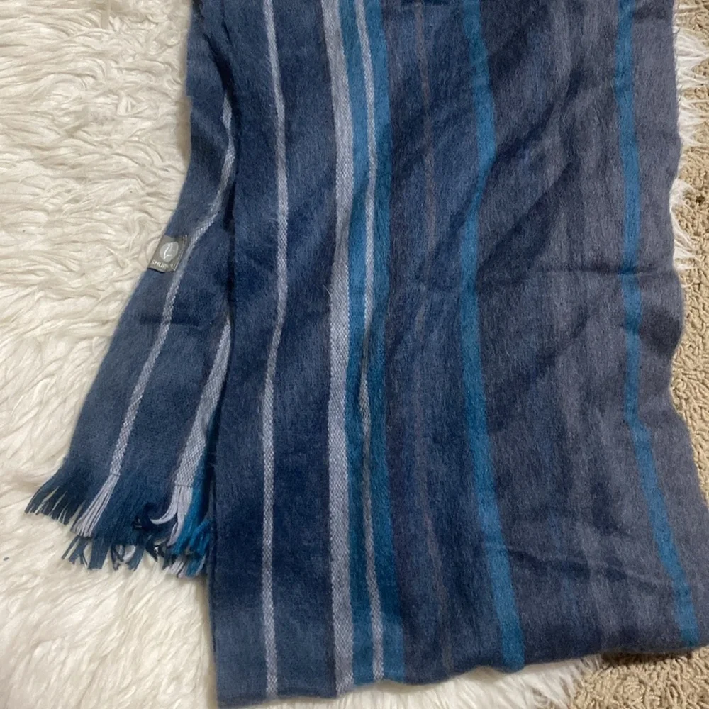 Shupaca: Alpaca Scarf - Calypso‎ Fringe